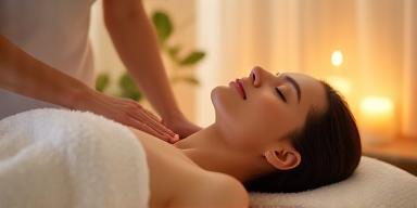 Massage relaxation ambiance apaisante